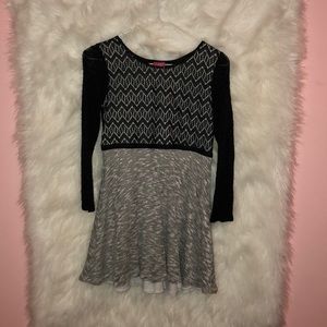 Lace winter dress